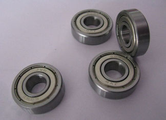 Open Seal Deep Groove Ball Bearing Small For Skateboard / Sport Products 609 2RS / ZZ
